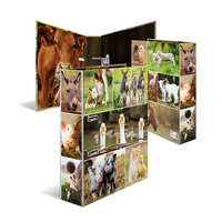 Ordner Bauernhoftiere 7 cm Mehrfarbig