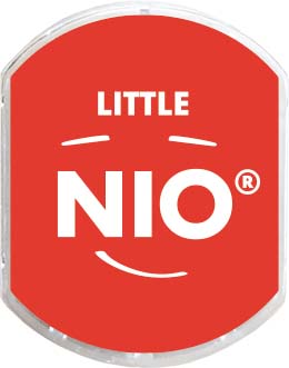 little NIO Stempelkissen rot retail