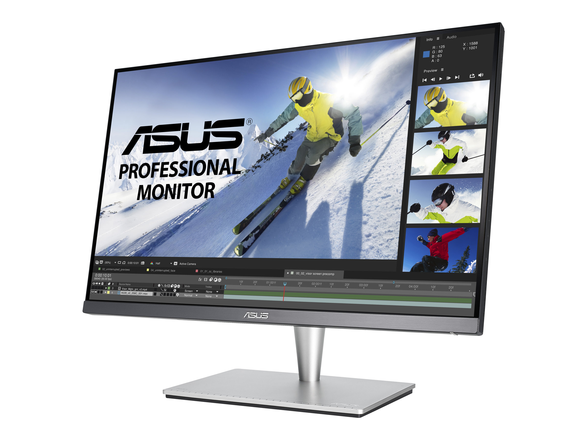 ASUS ProArt PA24AC - LCD-Monitor - 61.2 cm (24.1")