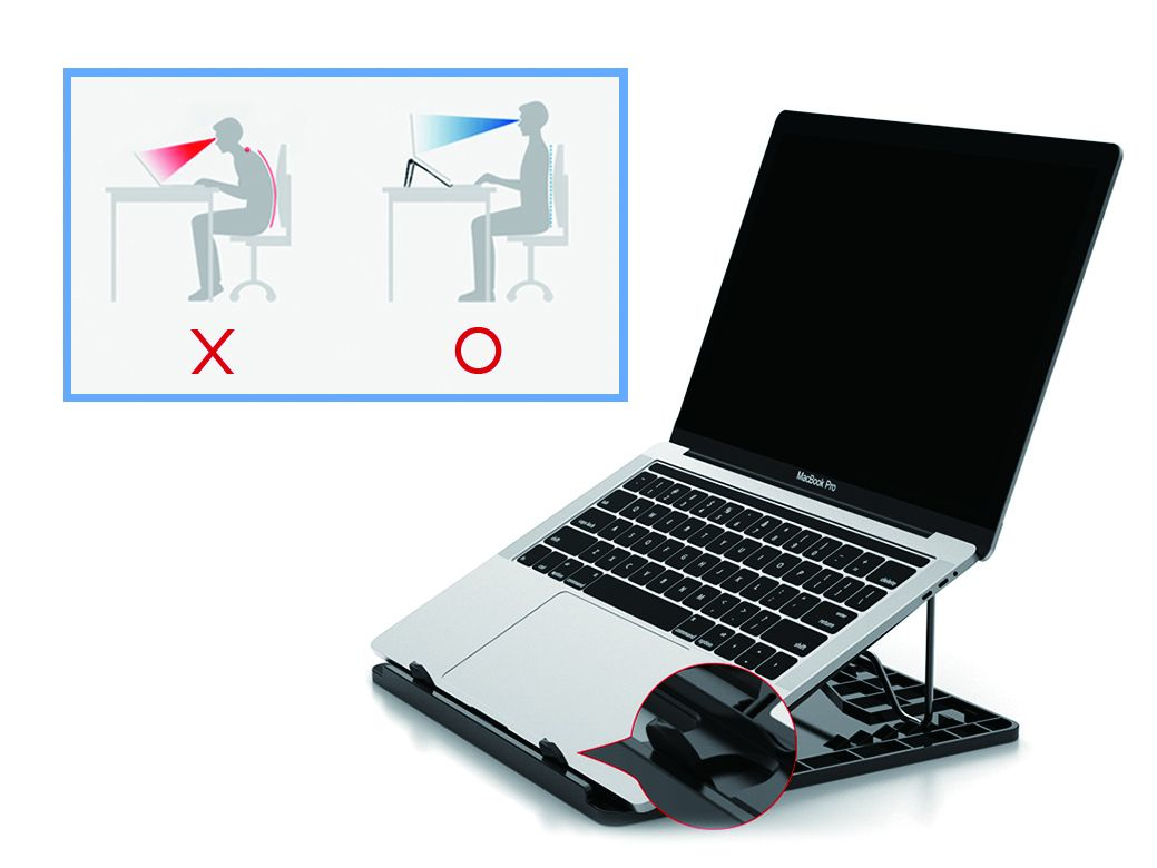 Conceptronic THANA ERGO S - Notebook-Ständer - 39.6 cm (15.6")