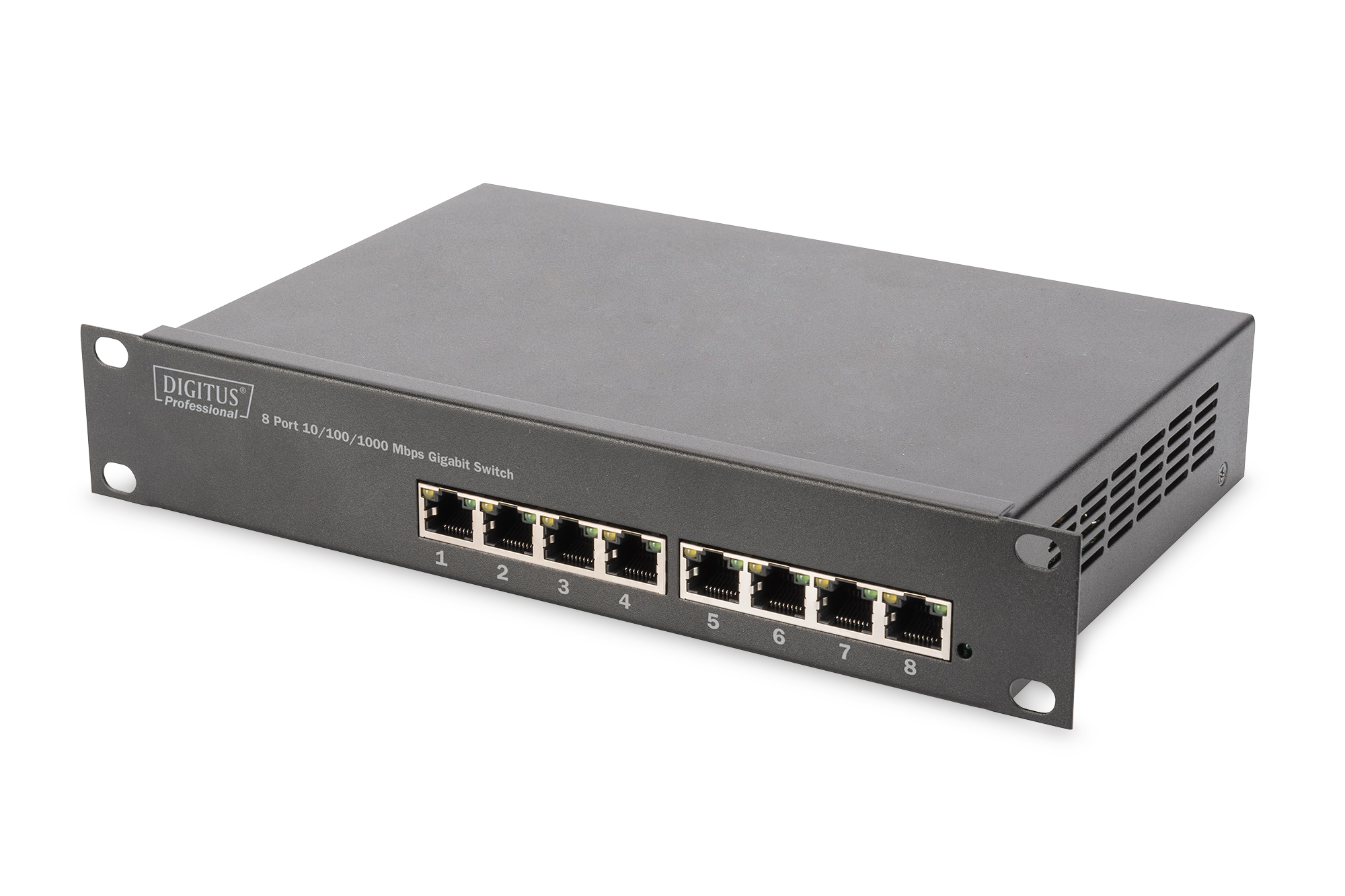 Switch 8Port Gigabit 10"