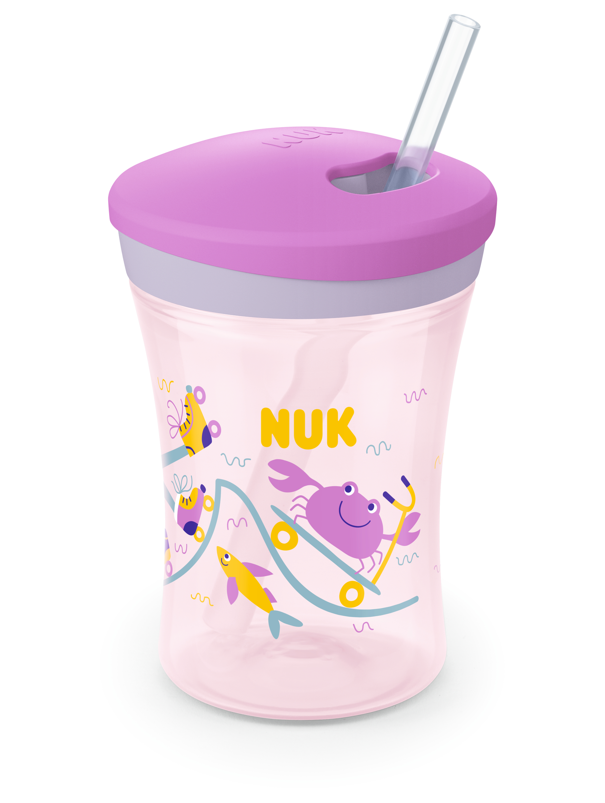 NUK | Trinklernset 230ml Girl rosa