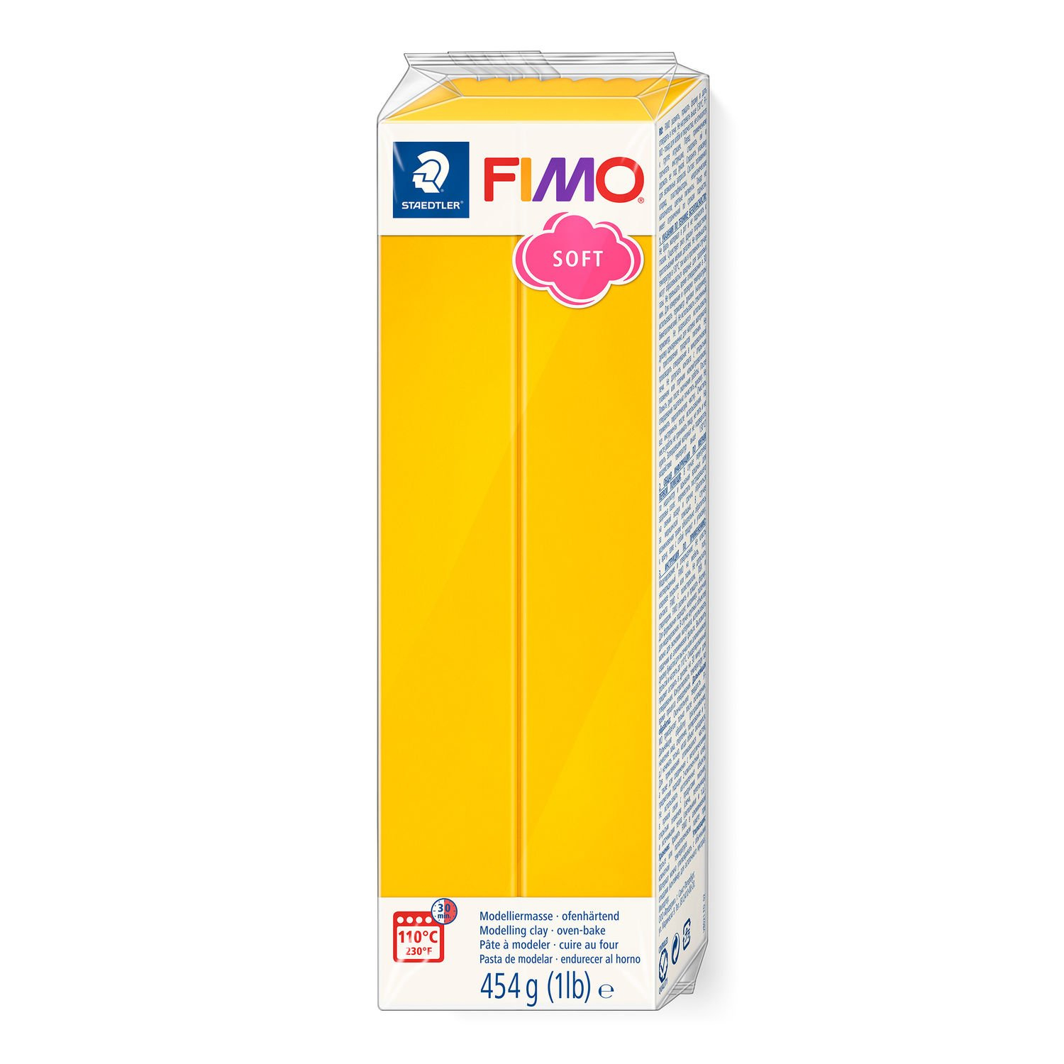 FIMO 8021 - Modellierton - Gelb - 1 Stück(e) - 1 Farben - 110 °C - 30 min
