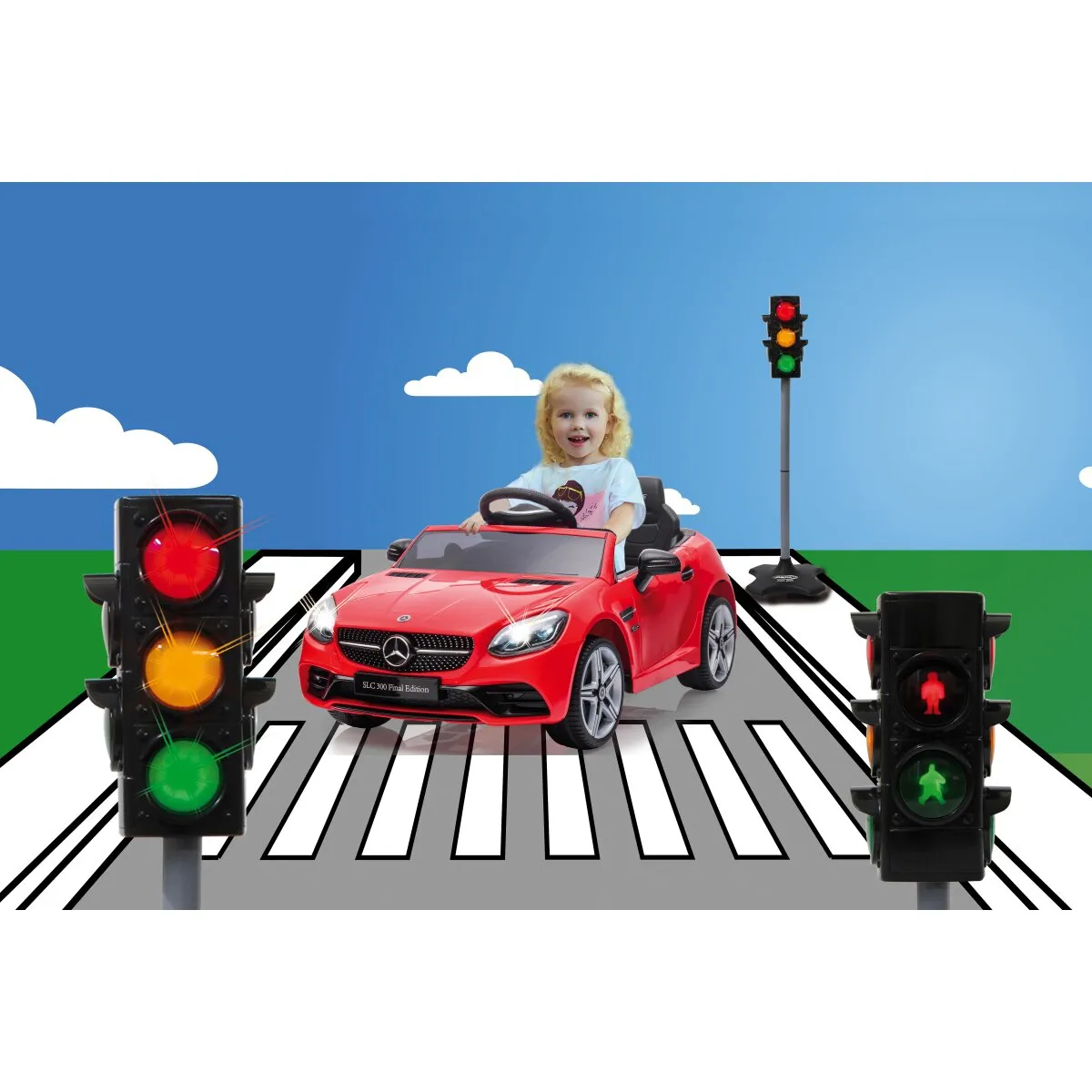 Ride-on Car Zubehör Ampelanlage-Grand              3+