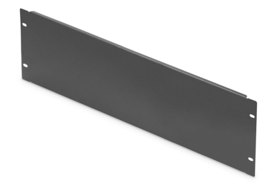 Abdeckplatte 4HE Blindabdeckung 483mm schwarz