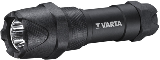 Varta INDESTRUCTIBLE F10 PRO - Hand-Blinklicht - Schwarz - Aluminium - 9 m - IP67 - LED