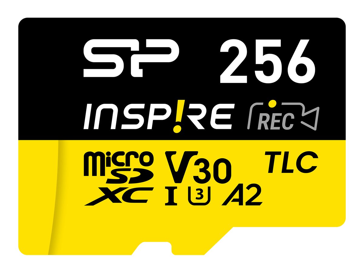 Inspire microSDXC 256GB | UHS-I U3 | V30 | A2 | DDR200 | 170/150 MB/s