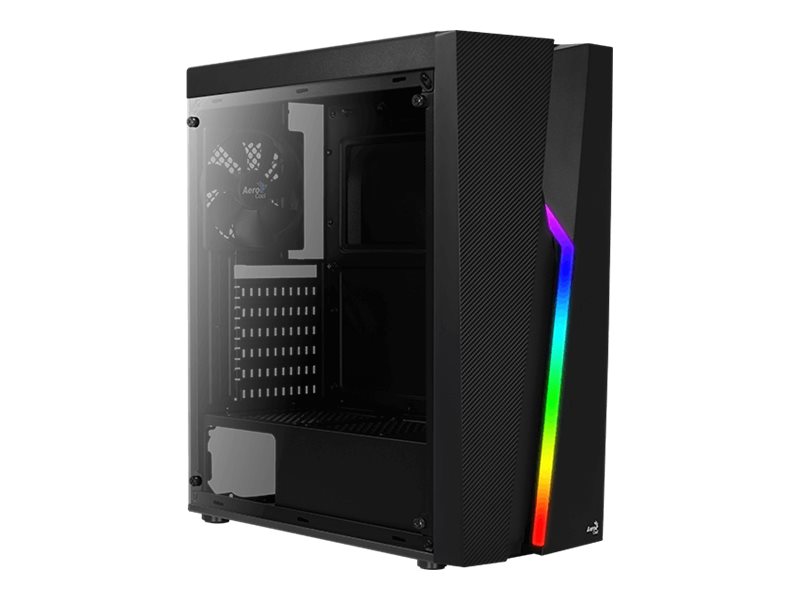 AeroCool Bolt - Schwarz - Acrylfenster