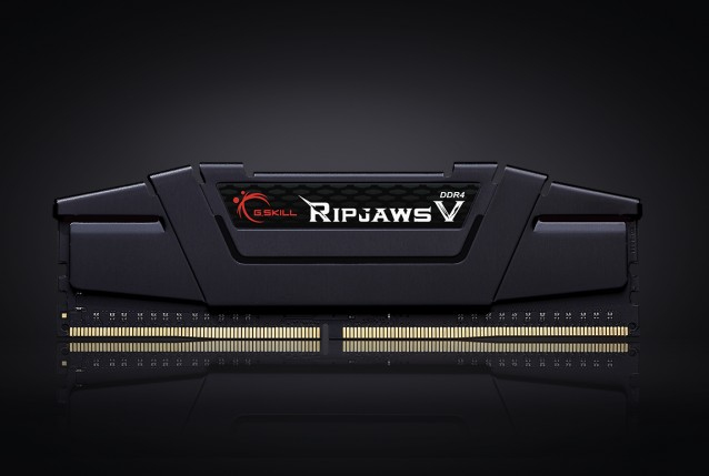 2x 16GB (32GB Kit) DDR4-3200 G.Skill RipJaws V schwarz CL16