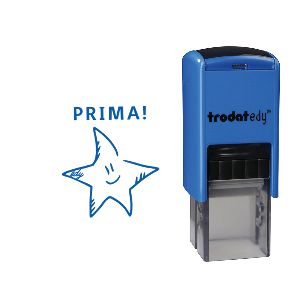 trodat Motivstempel Printy blau "Stern" 4922