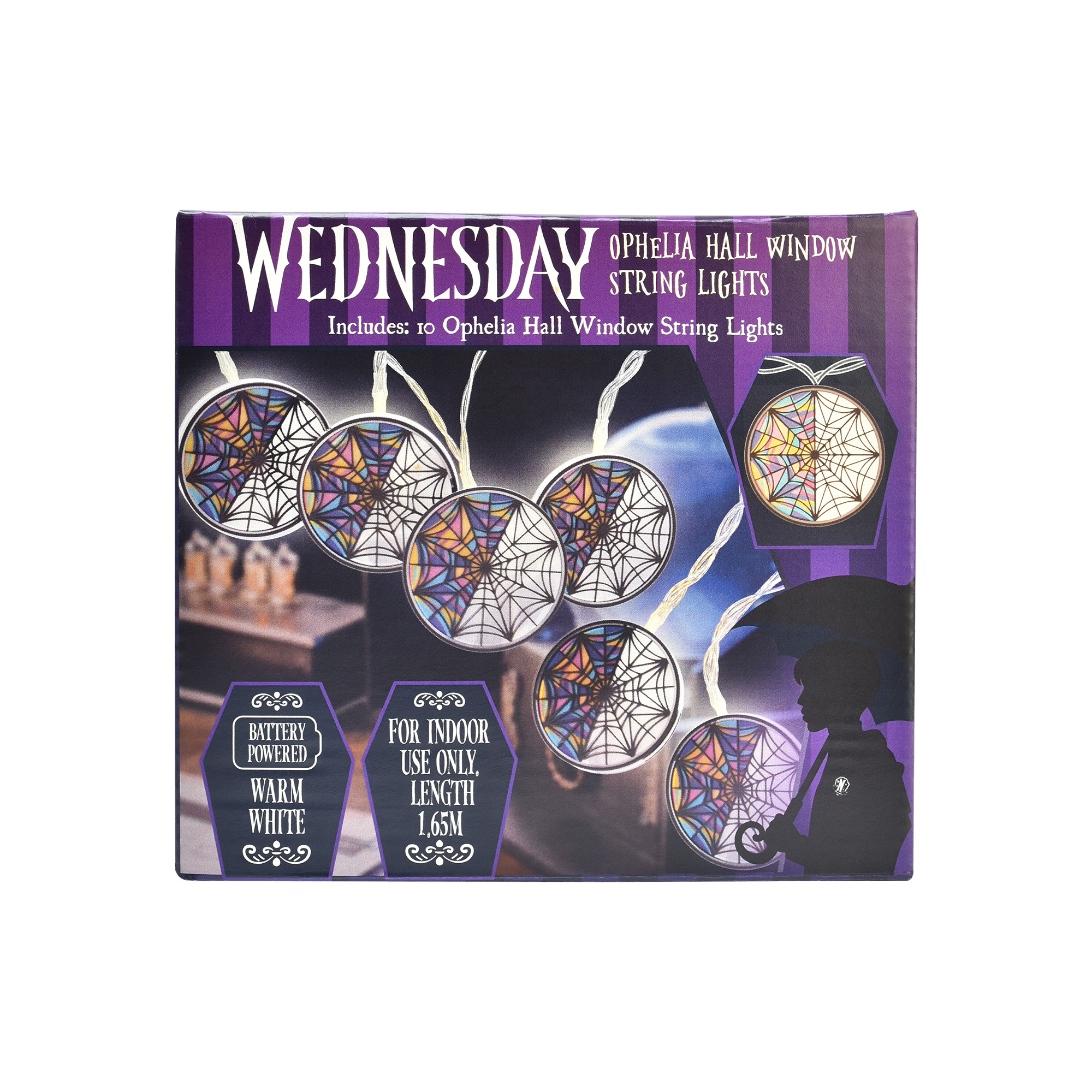 Wednesday - Lichterkette "Ophelia Window"