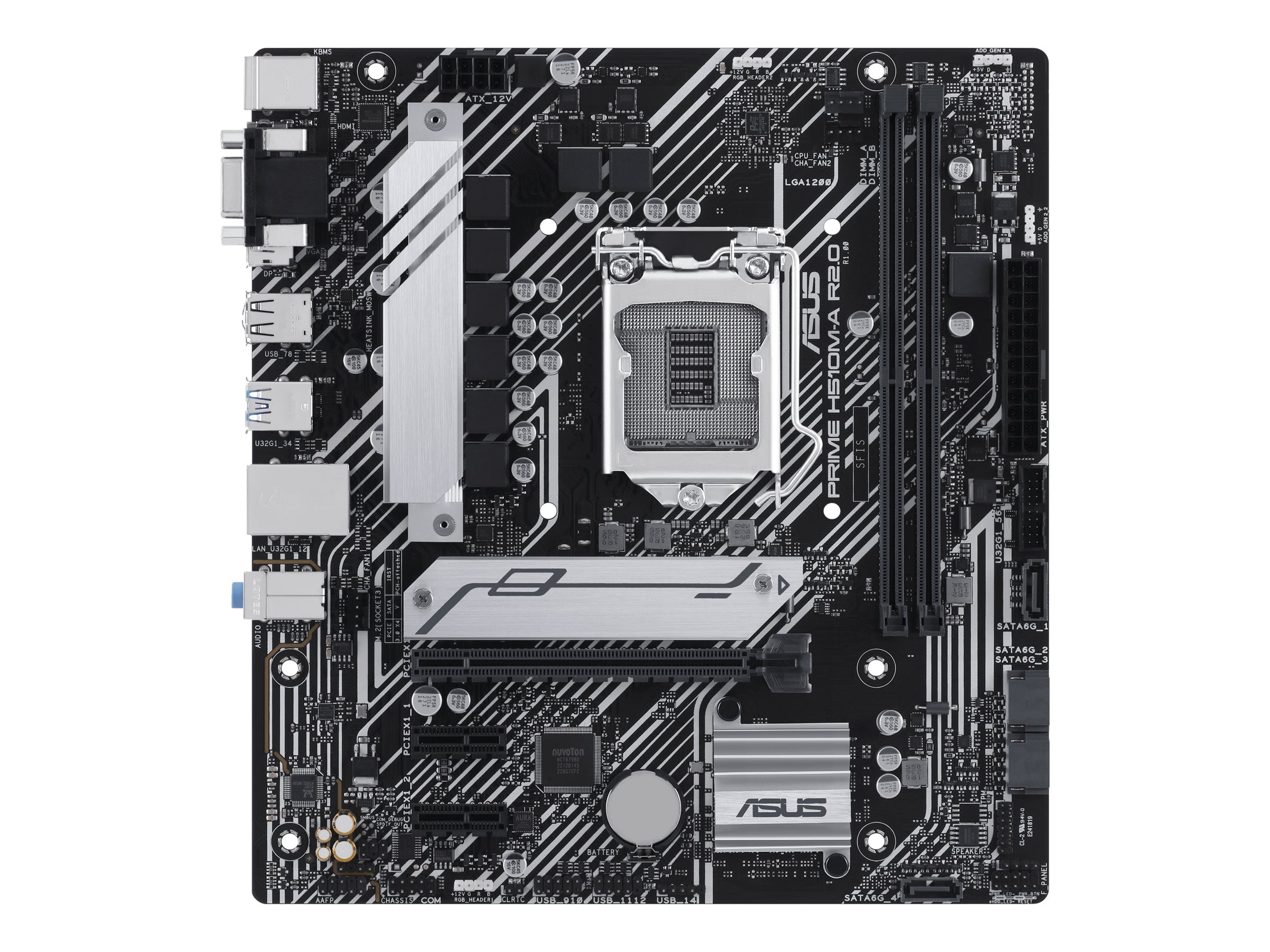 Prime H510M-A R2.0 - Intel H510 - So. 1200 - mATX