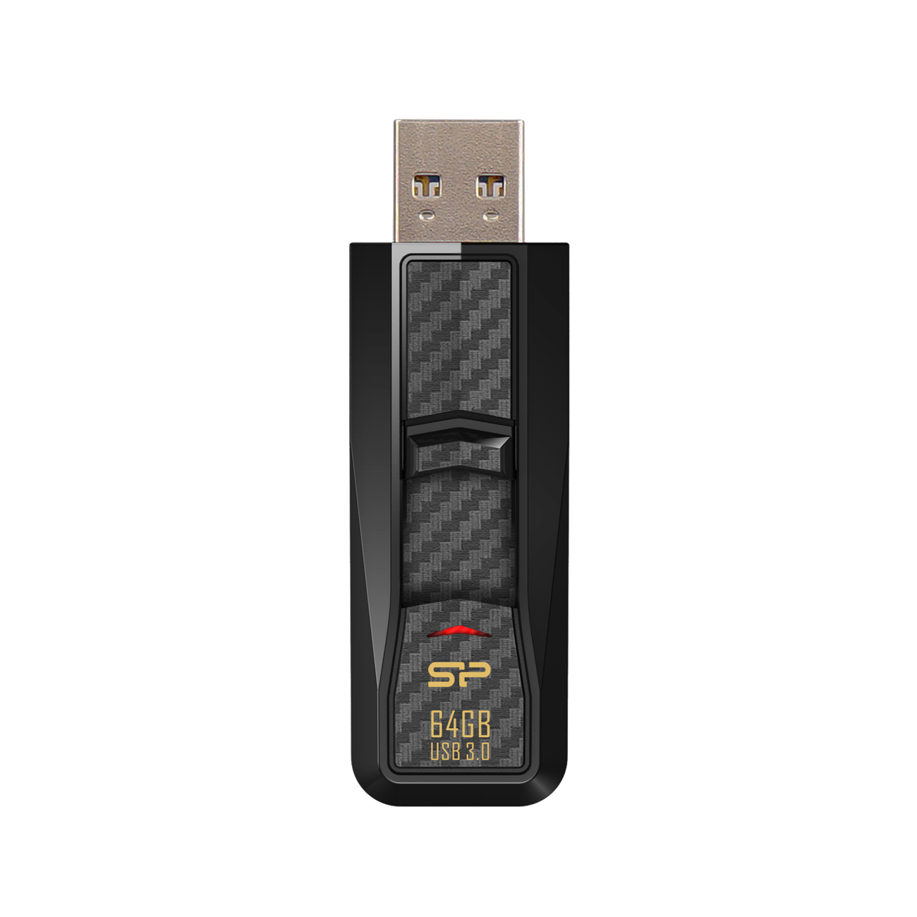 USB-Stick  64GB Silicon Power USB3.0 B50  Black