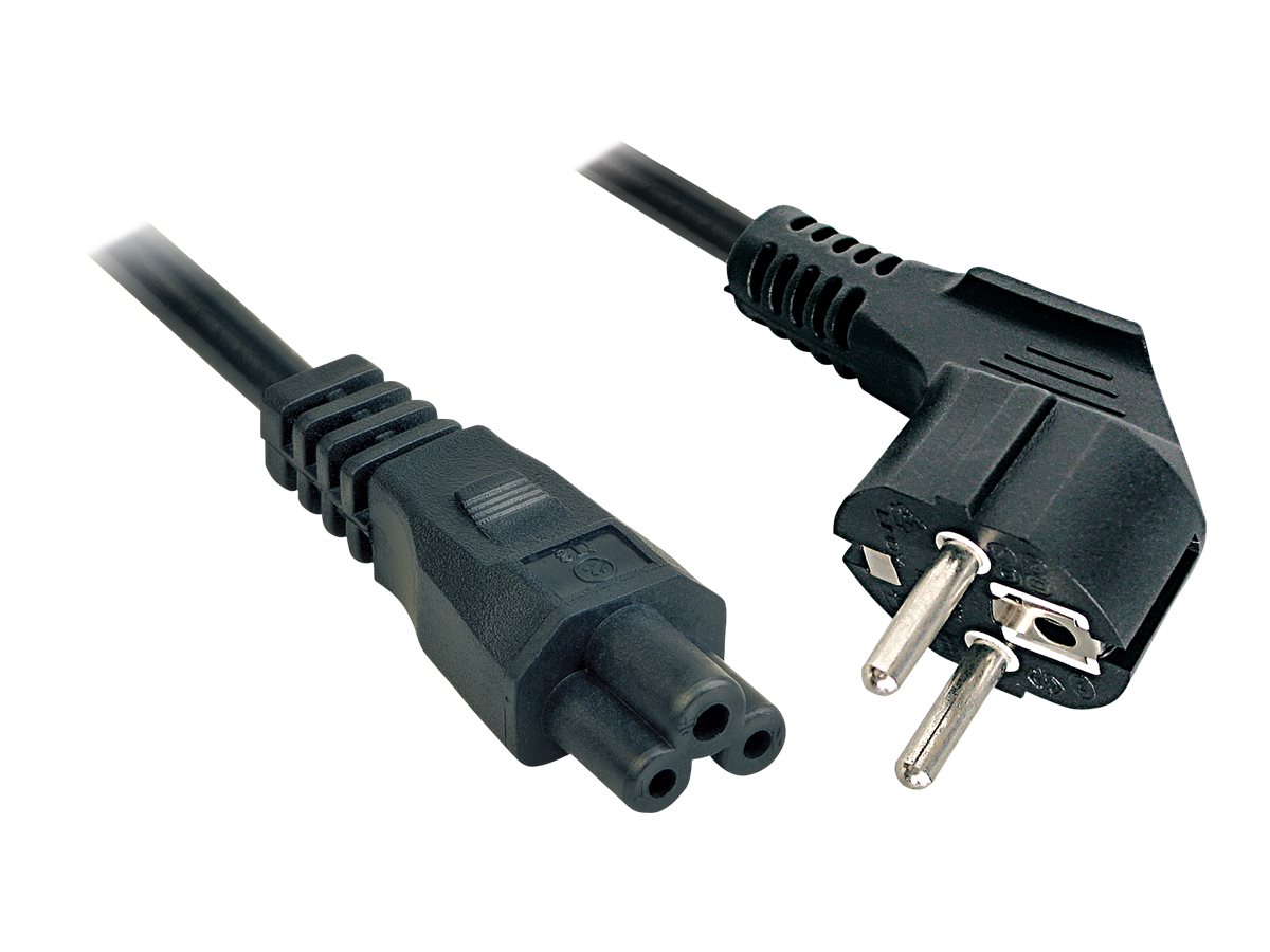 2m Schuko an IEC C5 Netzkabel