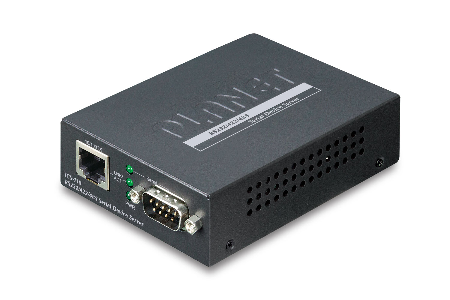 1-Port RS232/422/485 zu FE Ethernet Konverter - Converter - 0,1 Gbps