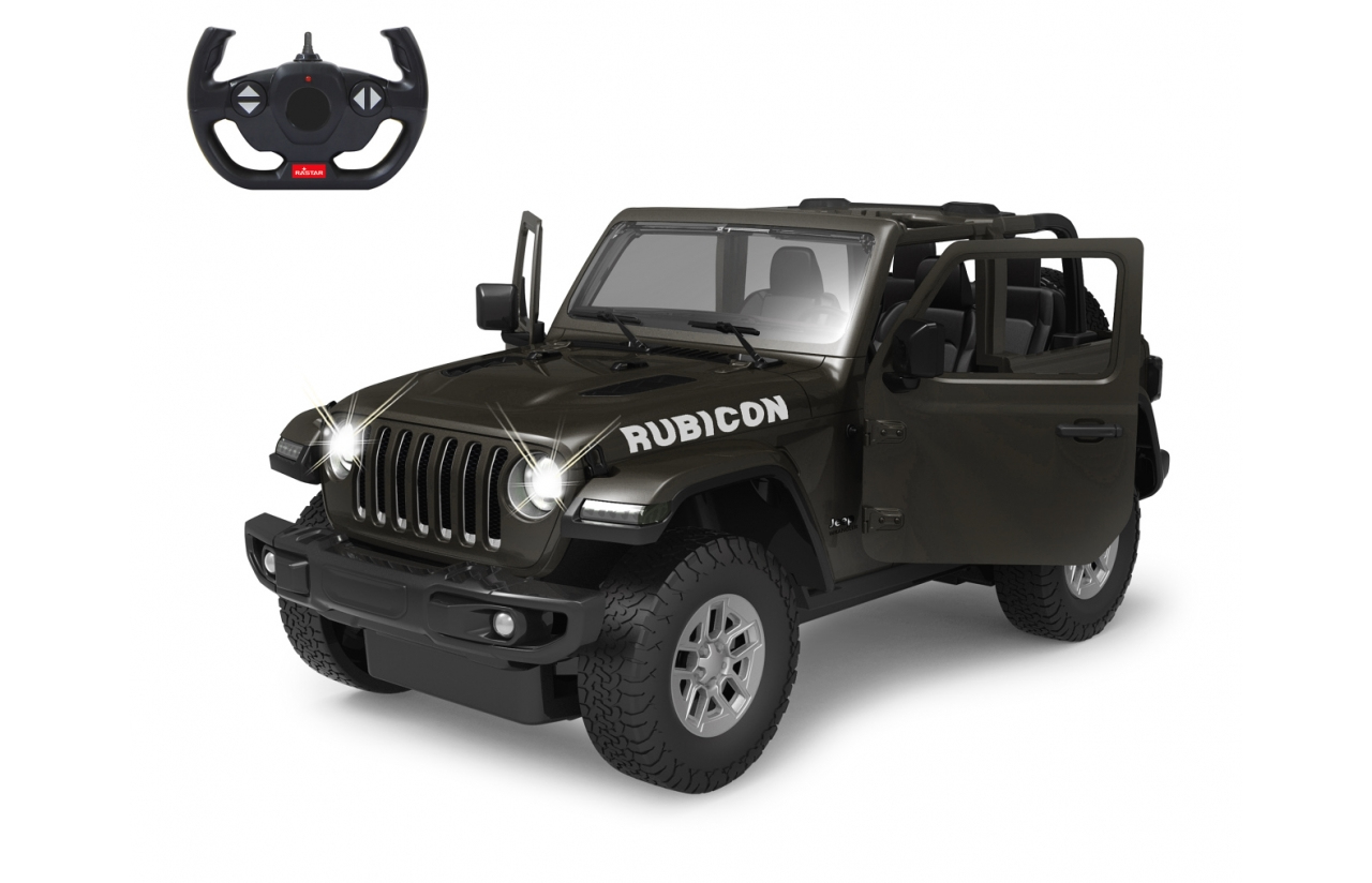 Jeep Wrangler JL | 1:14 | schwarz | 2,4GHz | Tür manuell