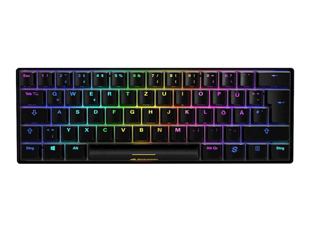 Skiller SGK50 S4 rot - RGB - Kailh Red - Kabelgebunden - DE