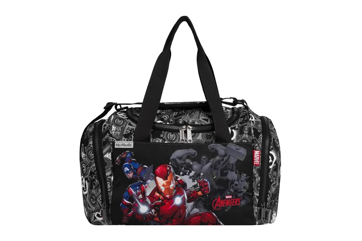 Marvel Avengers | Sporttasche | 18 l | Nassfach | als Rucksack tragbar