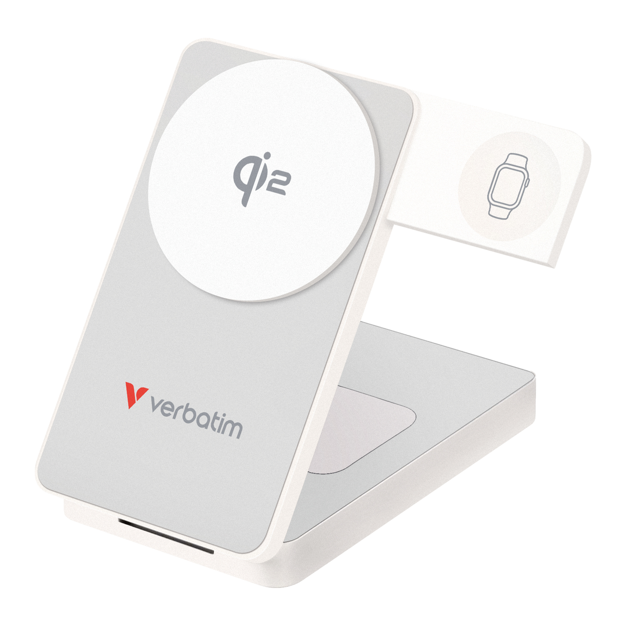 Charge´n´Go Qi2 Power Bank 10000 mAh white