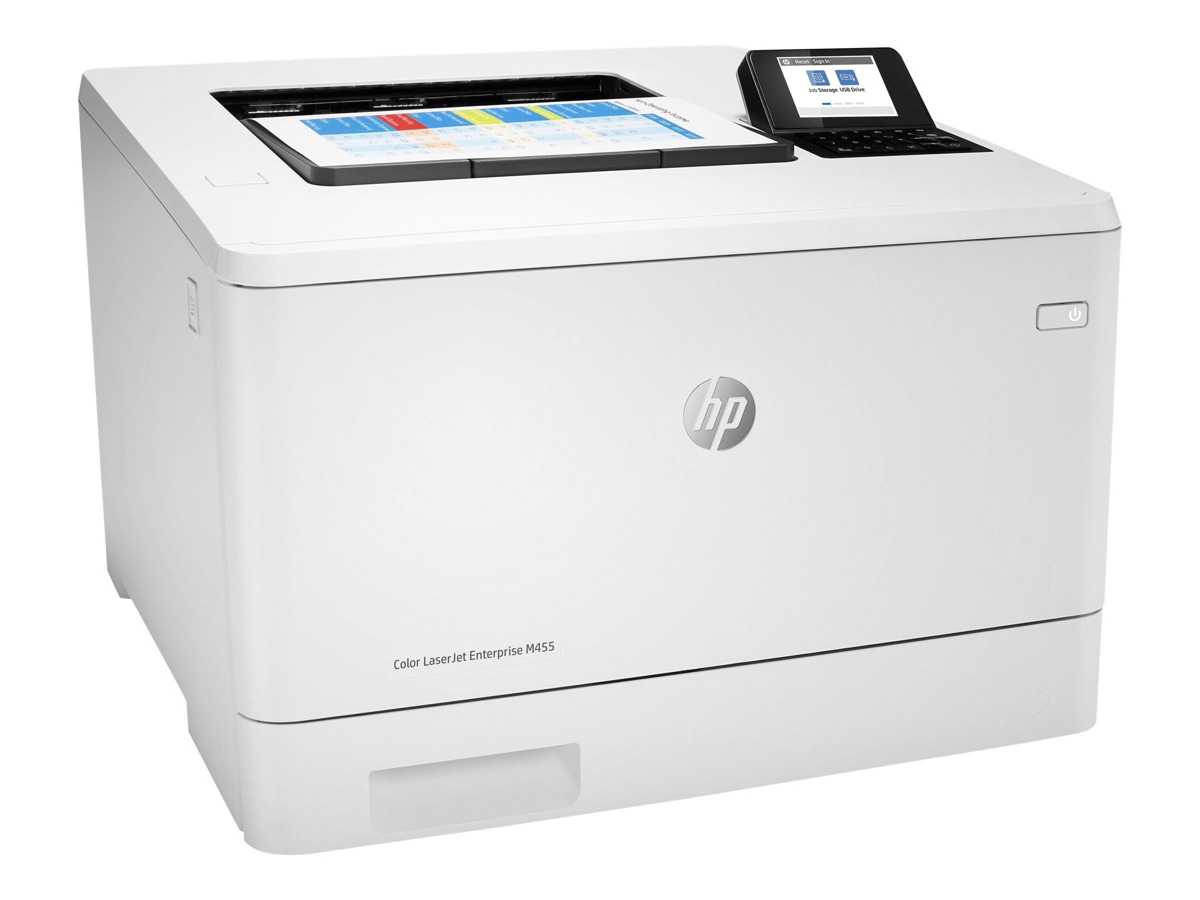 HP Color LaserJet Enterprise M455dn - Drucker - Farbe - Duplex - Laser - A4/Legal - 600 x 600 dpi - bis zu 27 Seiten/Min. (einfarbig)/