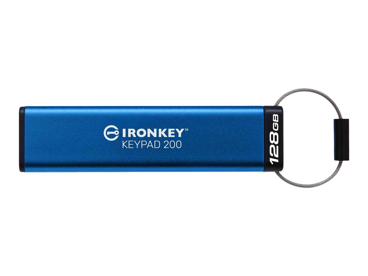 USB-Stick 128GB Kingston IronKey Keypad 200 retail