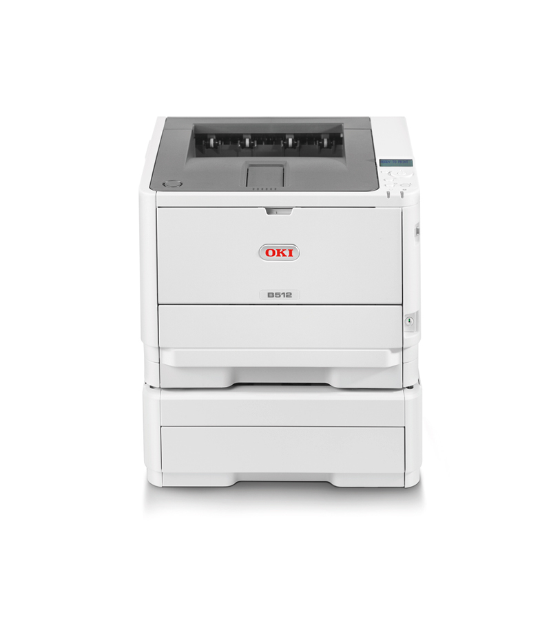 OKI B512dn - Drucker - s/w - Duplex - LED - A4/Legal