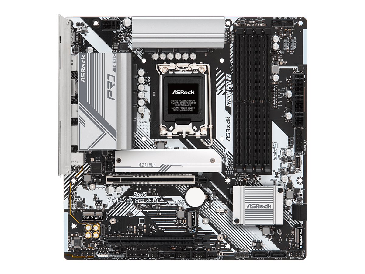 AsRock B760M Pro RS - Intel B760 - So. 1700 - mATX