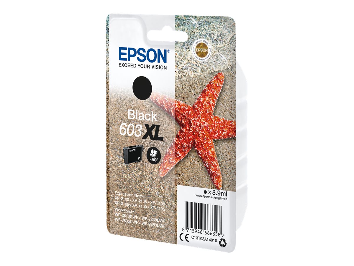 Patrone Epson 603 black XL T03A1
