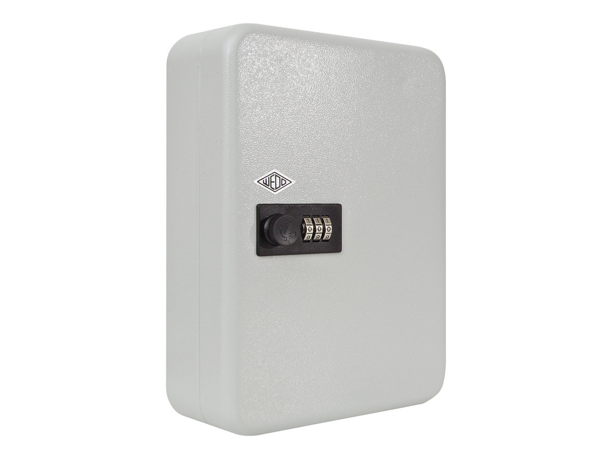 Schlüsselschrank 24er Zahlenschloss l.grau