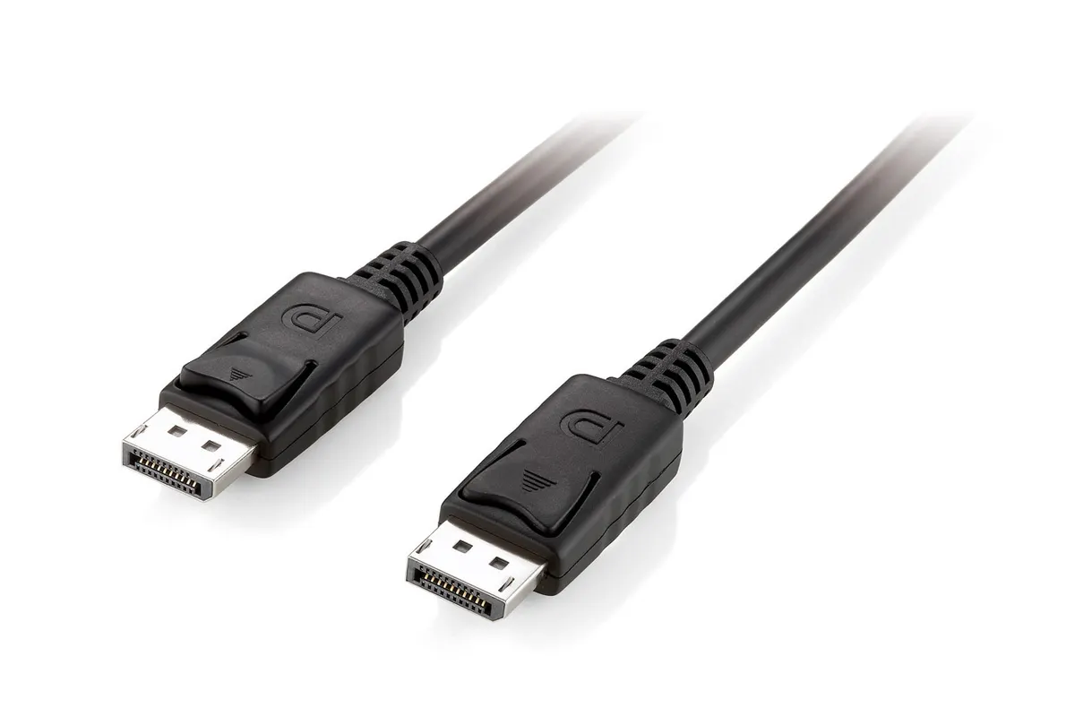 119333 | DisplayPort 1.2 Kabel 3 m | 4K60 | 21,6 Gbit/s | Audio & Video | Schwarz