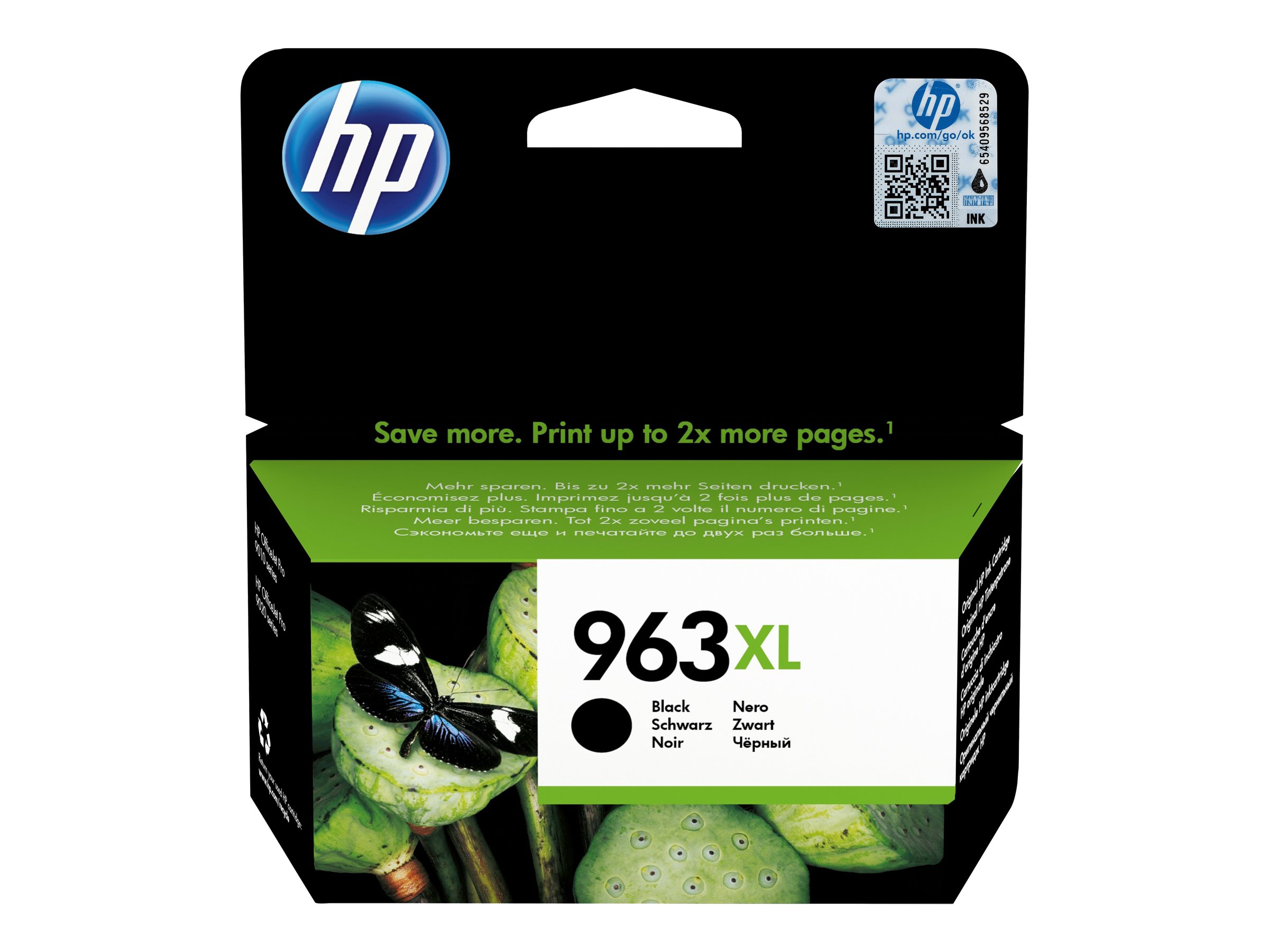 963XL - 47.86 ml - Hohe Ergiebigkeit - Schwarz