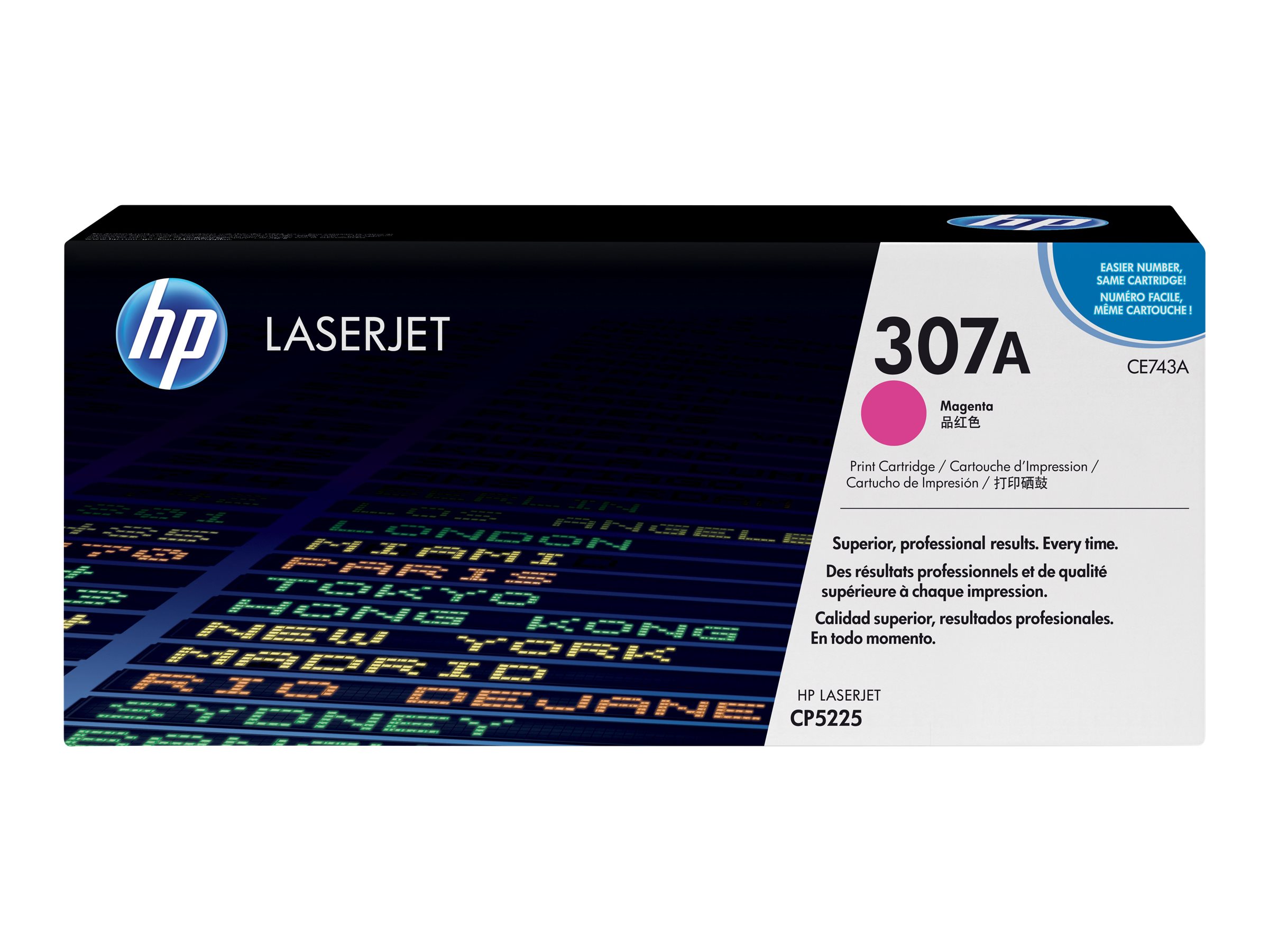 HP 307A - Magenta - Original - LaserJet - Tonerpatrone (CE743A)