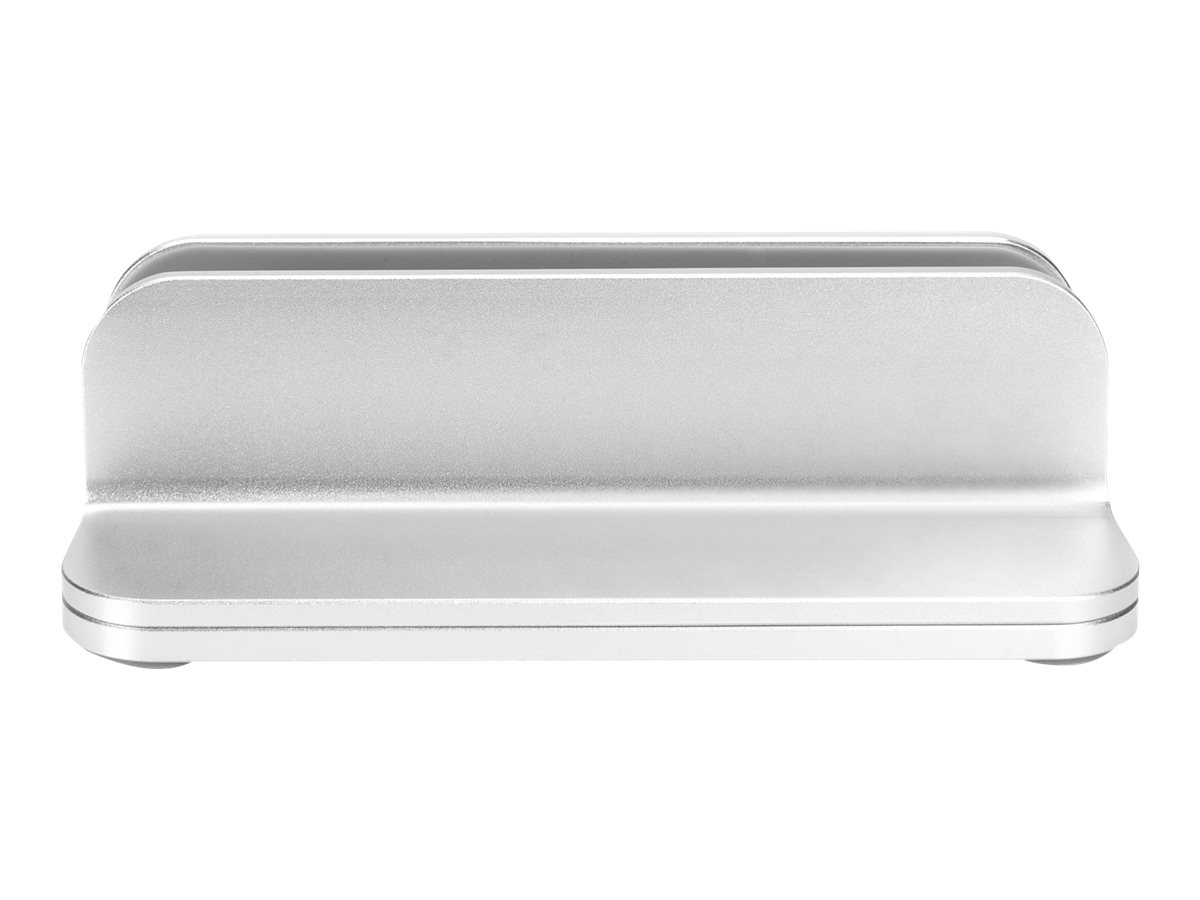 MLS Notebookständer vertikal – max. 10 kg – silber