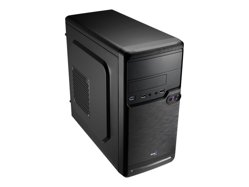 AeroCool PGS Q Series QS-182 - Tower - micro ATX - ohne Netzteil (ATX / PS/2)