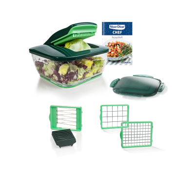 Nicer Dicer Chef Set 9-tlg. grün