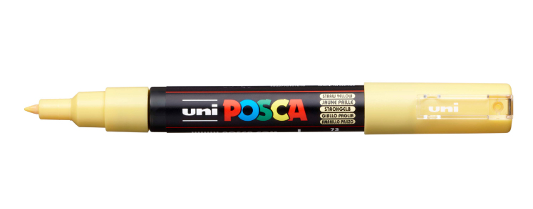 Marker UNI PC-1MC strohgelb
