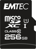mSD 256GB UHS-I U1 EliteGold + Adapter