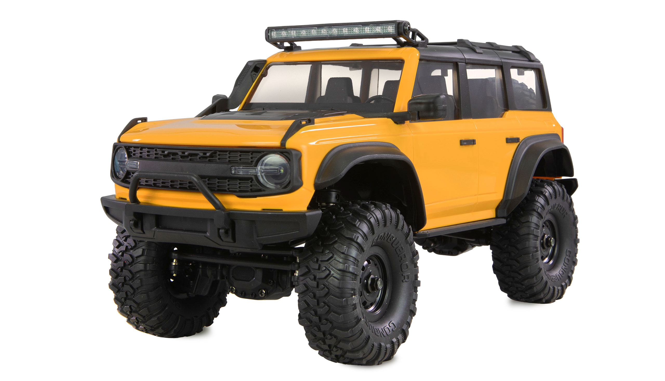 RC Crawler Mini-Cabalo AMXRock 4WD 1:16 RTR gelb