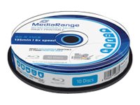 Inkjet Fullsurface-Printable - 10 x BD-R