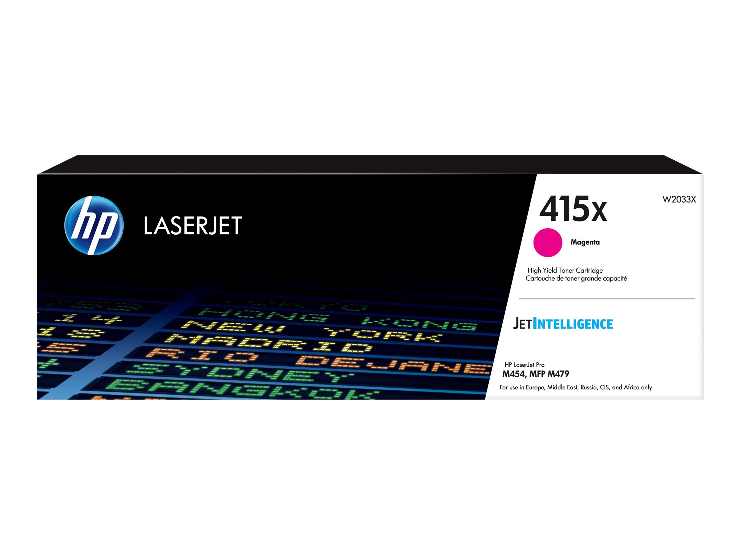 HP 415X - Hohe Ergiebigkeit - Magenta - Original - LaserJet - Tonerpatrone (W2033X)