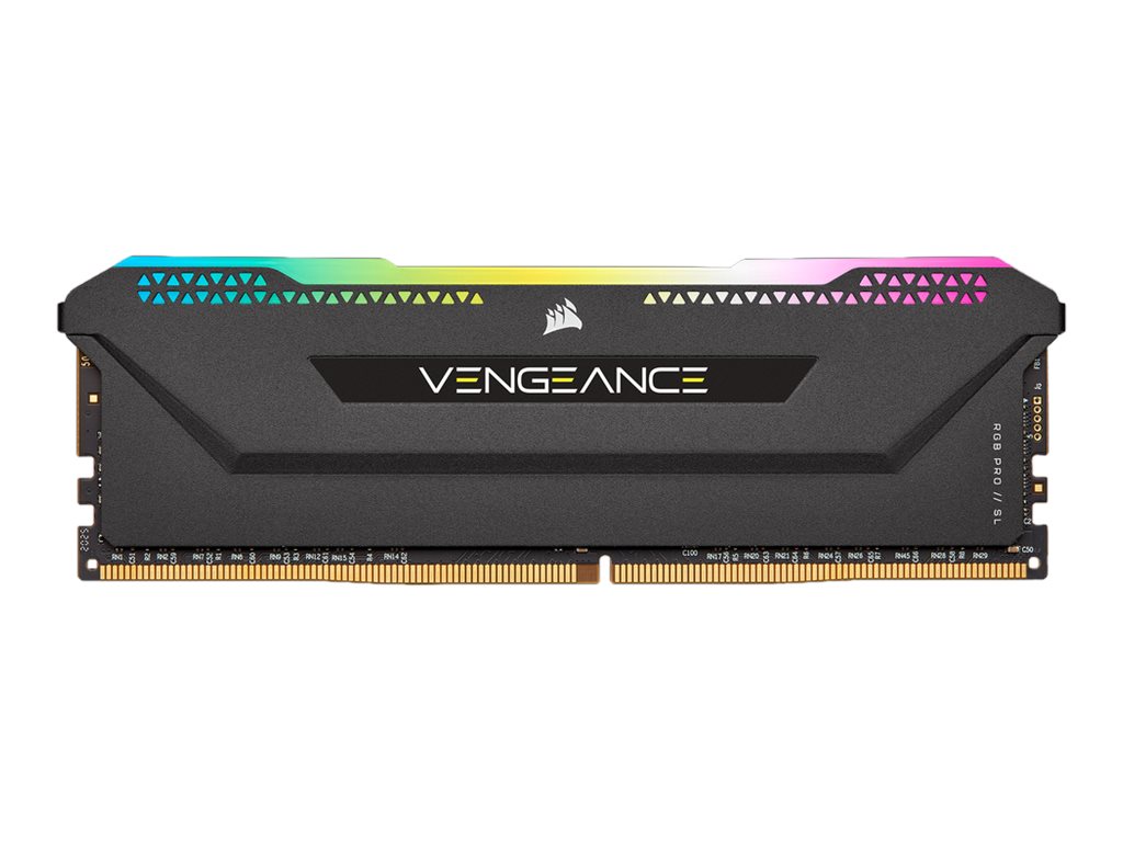 2x 16GB (32GB Kit) DDR4-3200 Corsair Vengeance RGB PRO SL schwarz CL16