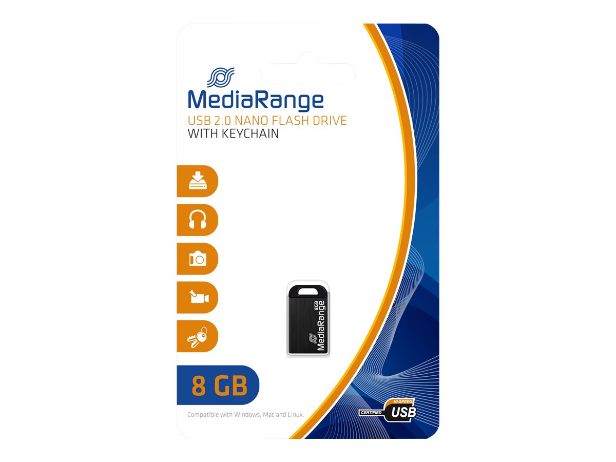 Nano - USB-Flash-Laufwerk - 8 GB - USB 2.0
