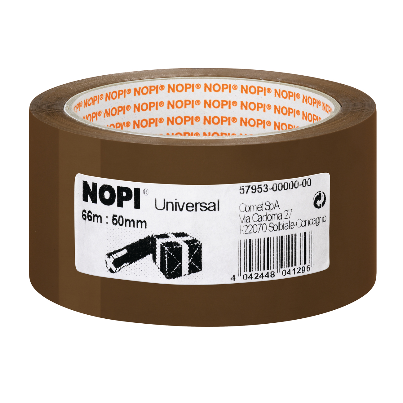 tesa NOPI Universal 66m 50mm braun