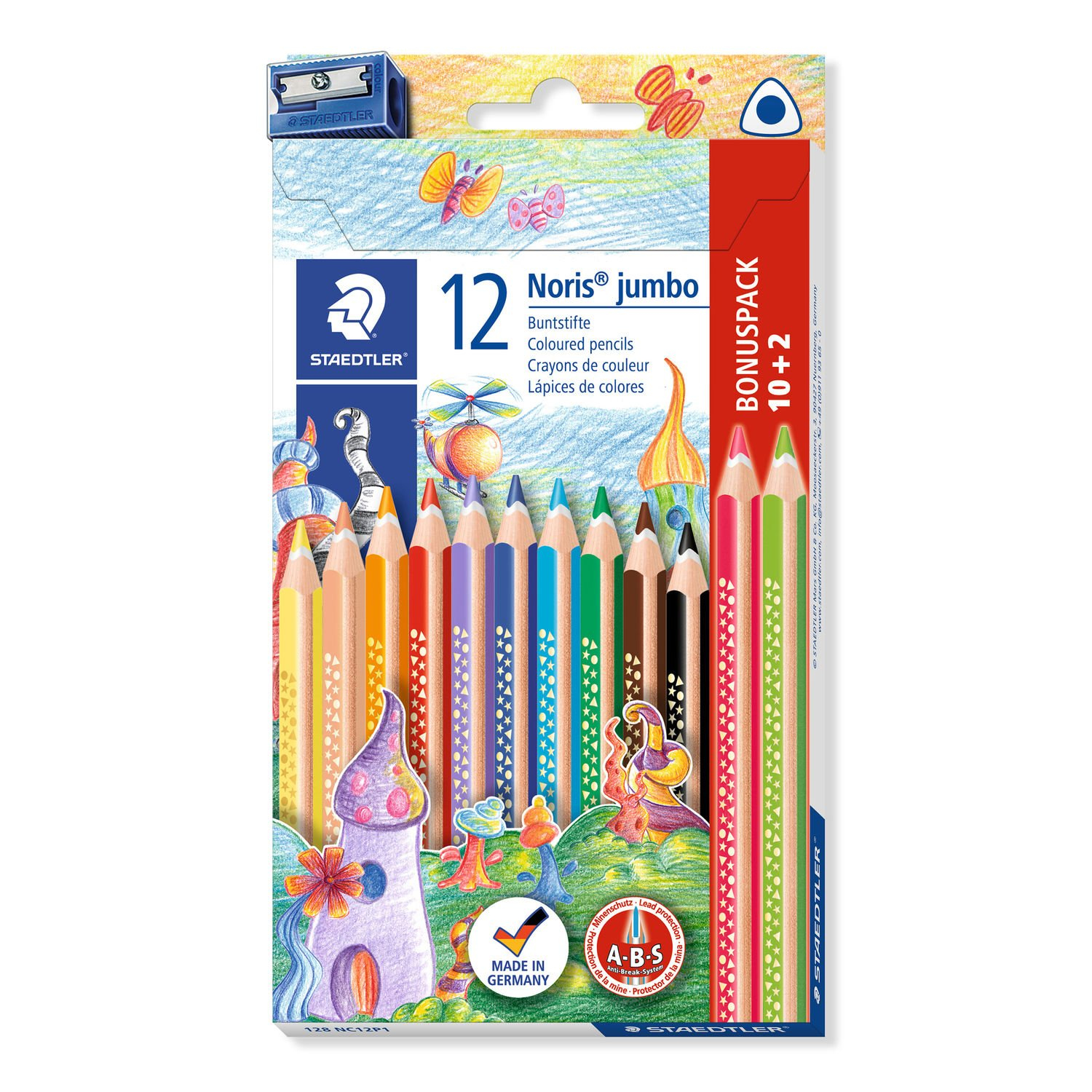 128 Buntstifte 12er-Pack
