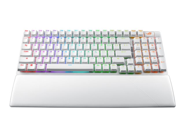 ROG Strix Scope II 96 - RGB - ROG NX SNOW - Kabellos - DE (PBT, hot-swap)