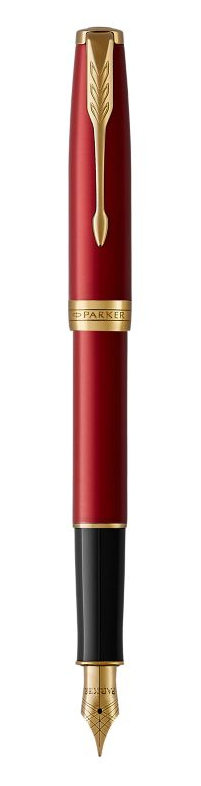 Sonnet Red Lacquer G.C. Füllfederhalter | Federbreite F | Schreibfarbe Schwarz | in Geschenkbox