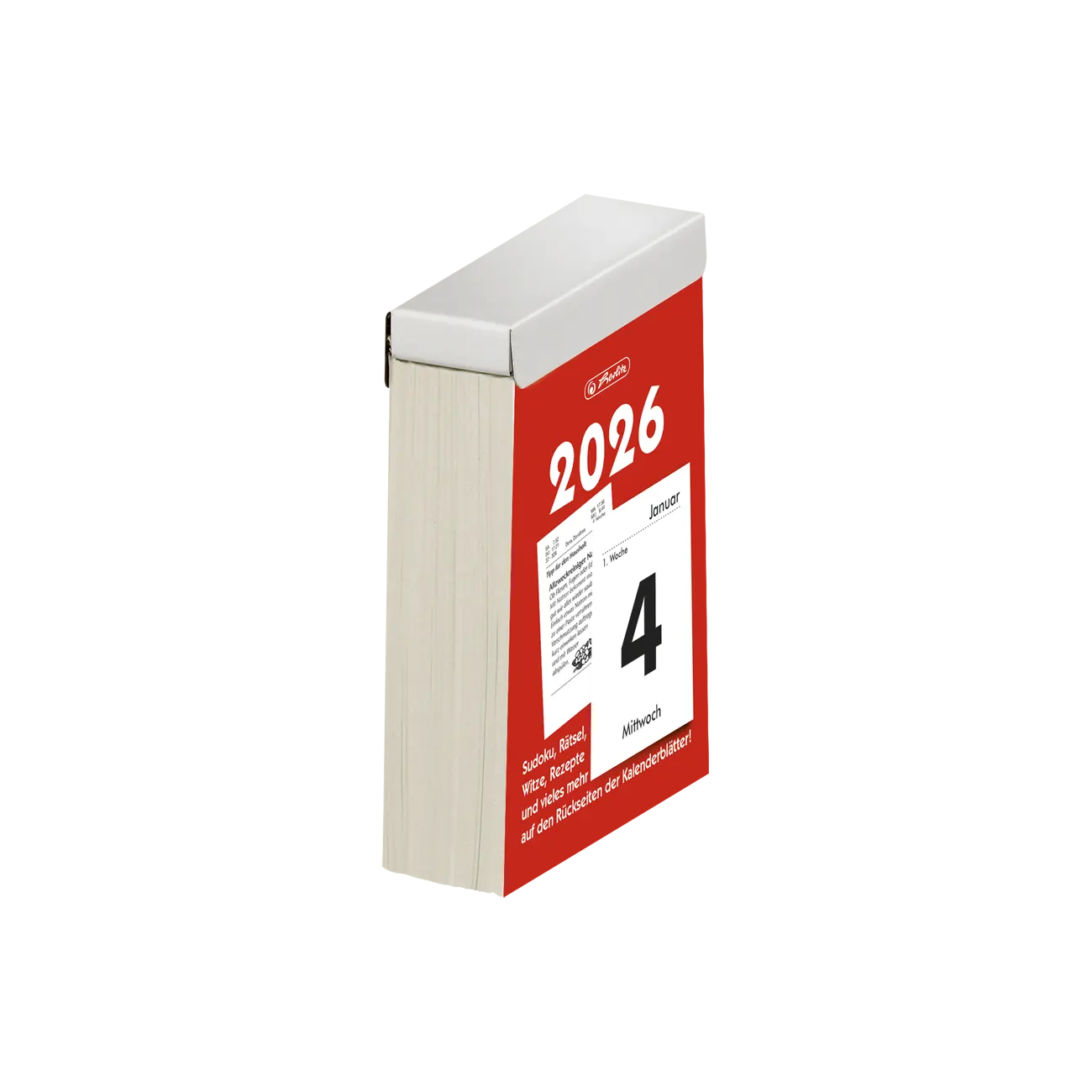 Abreißkalender Gr.4, 2026