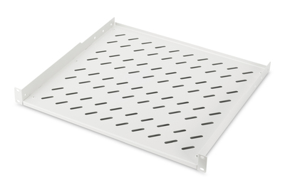 Fachboden 1HE 44x482x399mm bis 15kg grau