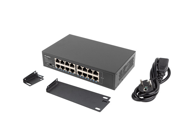 Switch RSGE 16-Port 1Gb unmanaged Gigab.Eth. 10/19"