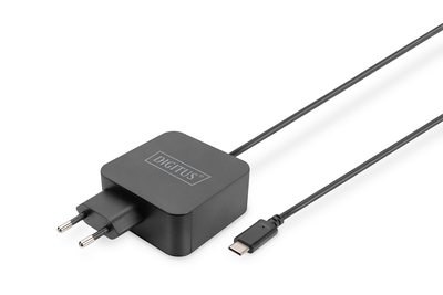 DIGITUS | Notebook Ladegerät USB-C, 65W schwarz